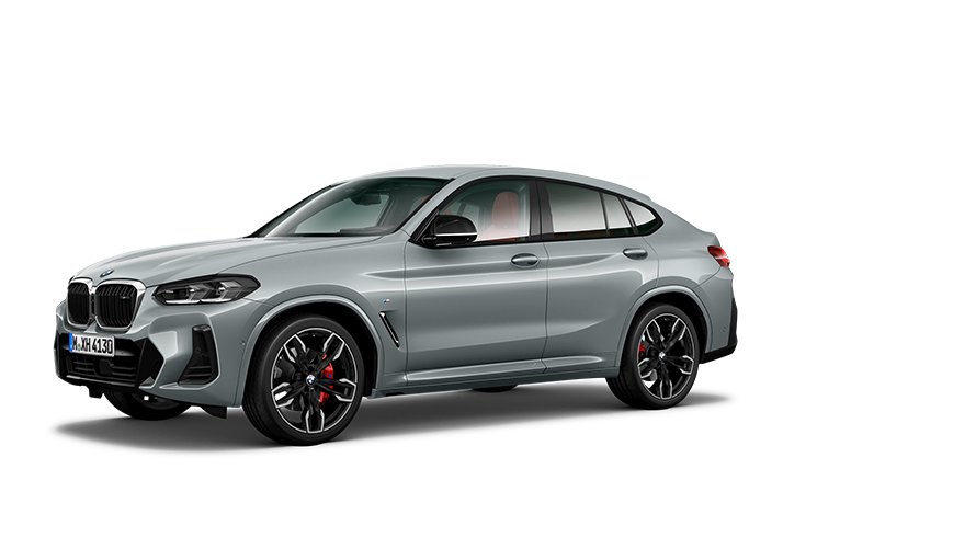 Modelos BMW X BMW X4 G02, vista de tres cuartos del lateral Modelos BMW X BMW X4 G02, vista de tres cuartos del lateral