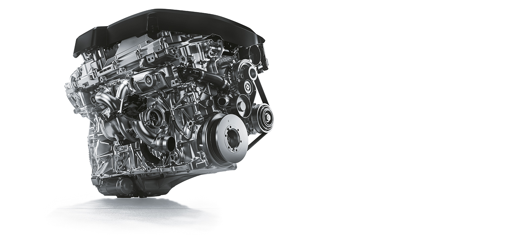 Motor del BMW X5 xDrive40i Motor de gasolina de seis cilindros en línea BMW TwinPower Turbo del BMW X5