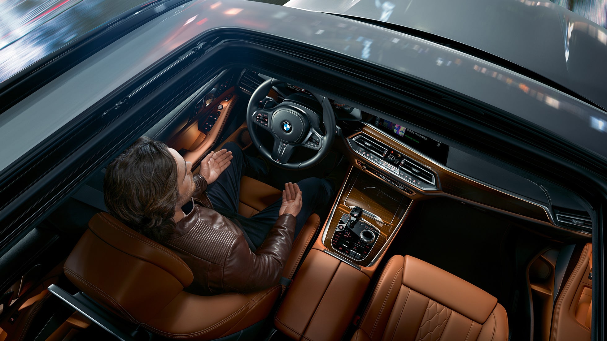 Techo de cristal panorámico BMW X5 Techo de cristal panorámico BMW X5 G05 2018 Mineralweiss metalizado