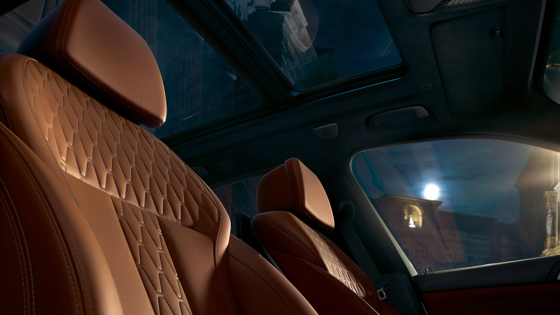 Asientos de cuero BMW X5 interior Asientos de cuero BMW X5 G05 2018 interior