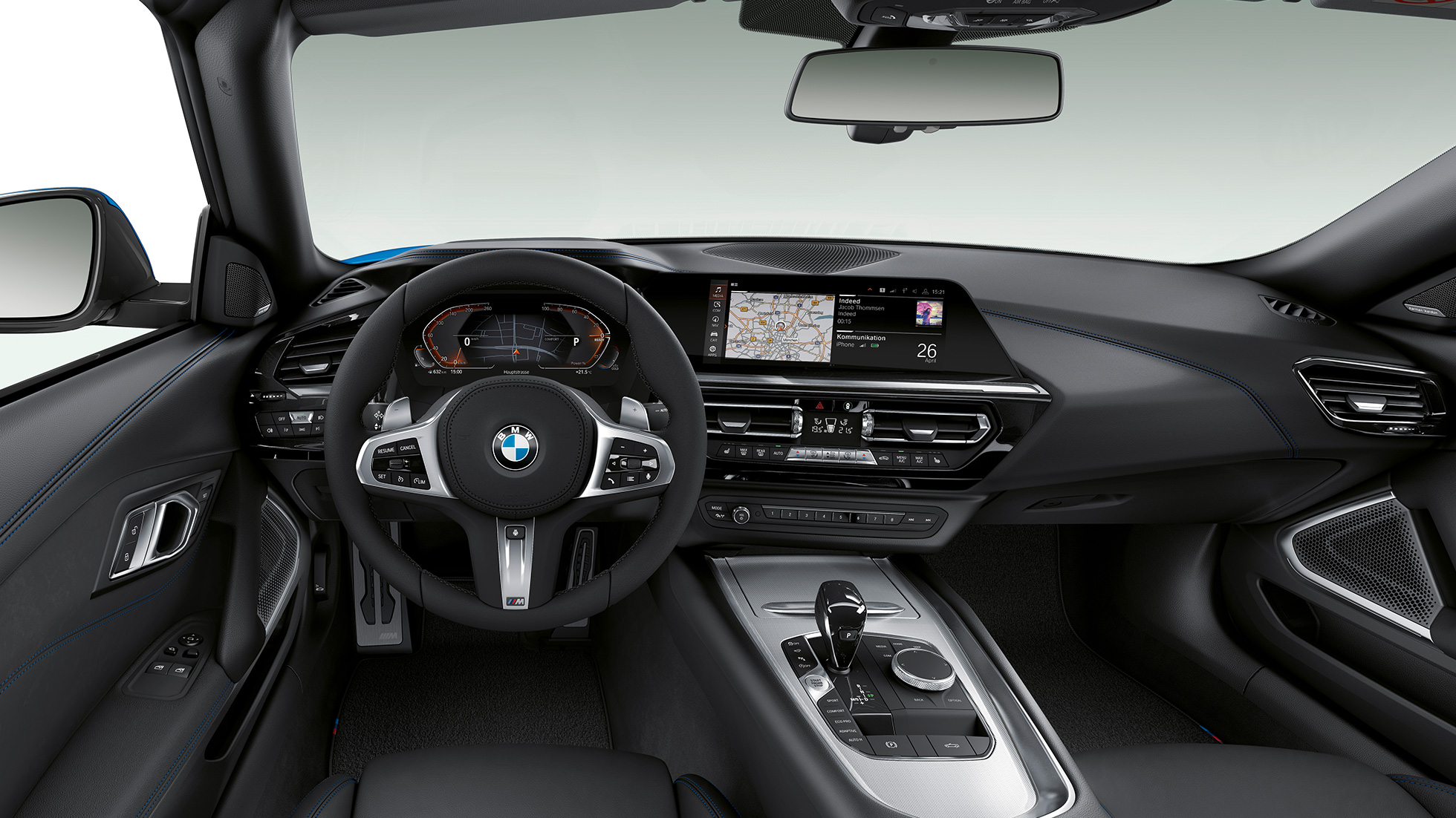 BMW Z4 Roadster Acabado M Sport BMW Z4 Roadster Acabado M Sport, volante y puesto del conductor