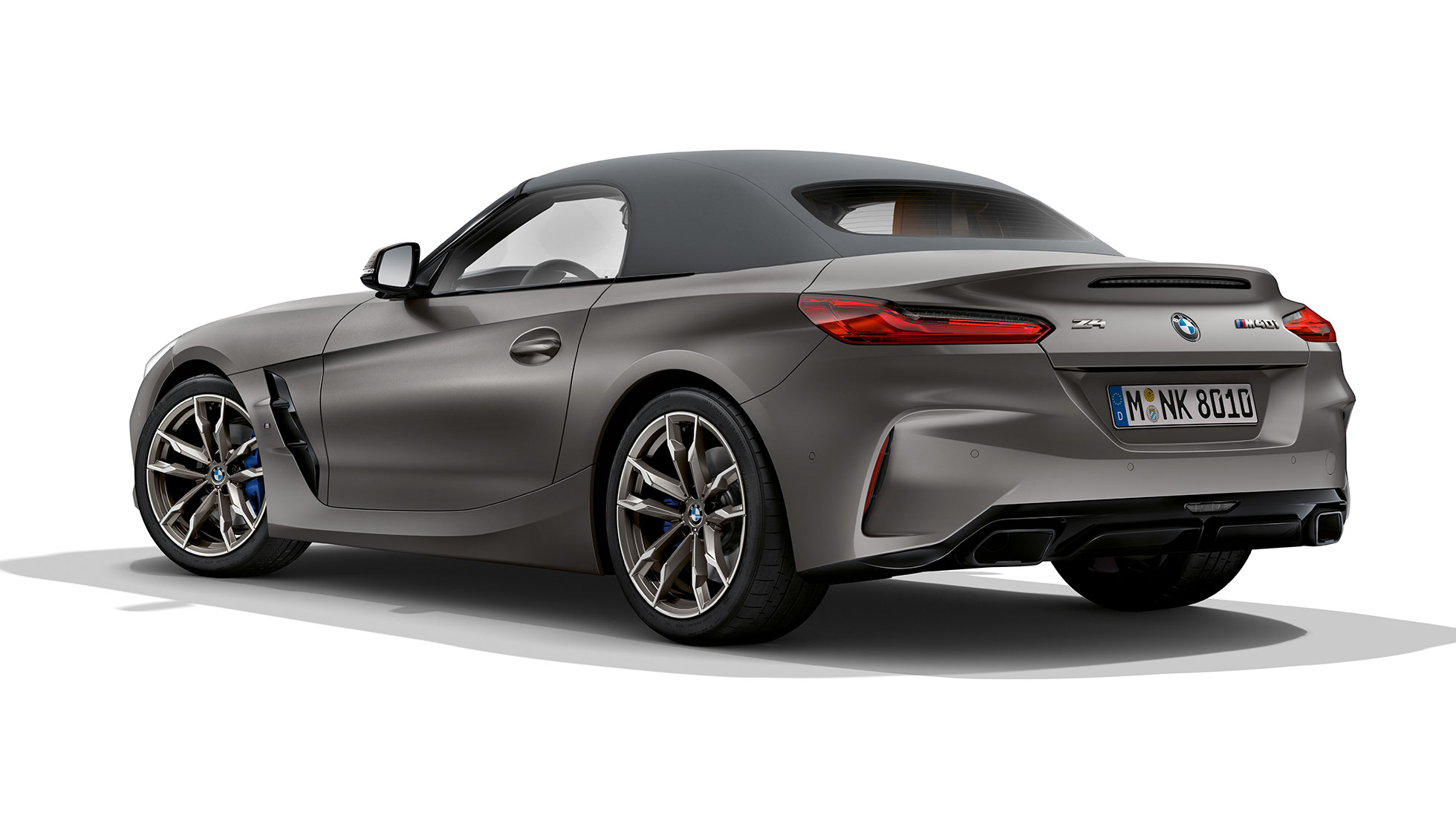 BMW Z4 Roadster M40i BMW Z4 Roadster M40i, imagen de tres cuartos de la zaga