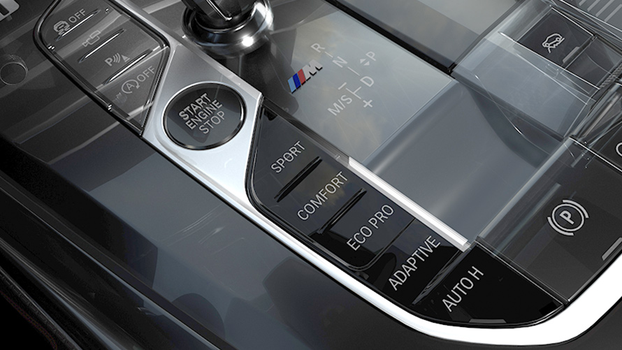 Modo ECO PRO Modo de conducción ECO PRO para ahorrar combustible en tu BMW