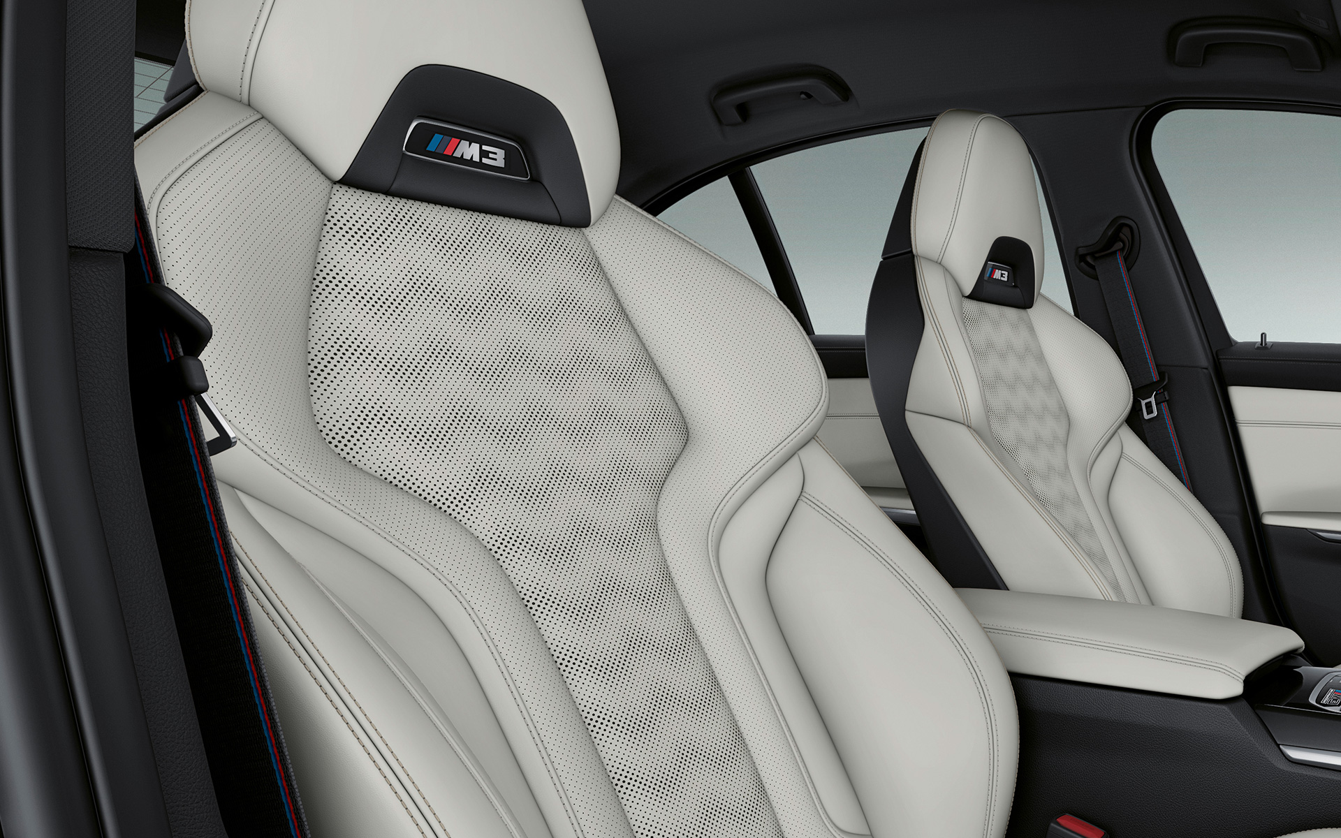 Equipamiento de cuero integral Merino BMW Individual de grano fino Elfenbeinweiss