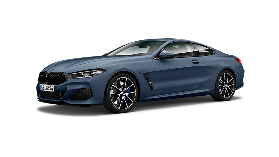 BMW M850i xDrive Coupé GXX 2020 Vista de tres cuartos del lateral BMW M850i xDrive Coupé GXX 2020 Vista de tres cuartos del lateral