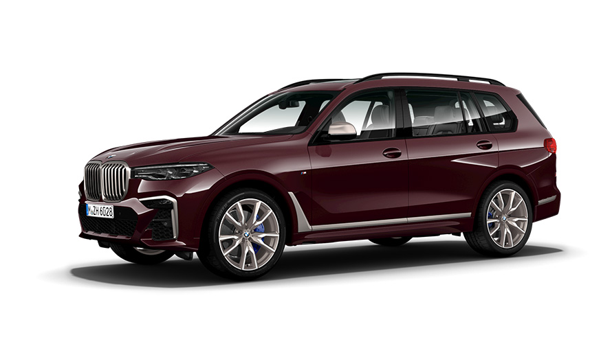 BMW X7 M50i G07 2019 Vista de tres cuartos del lateral BMW X7 M50i G07 2019 Vista de tres cuartos del lateral
