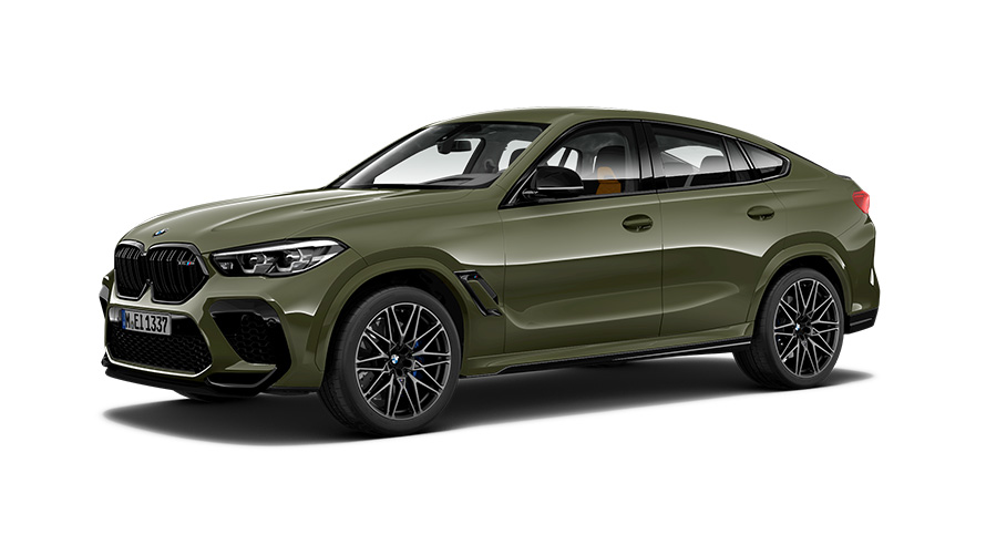 BMW X6 M Competition G06 2019 Vista de tres cuartos del lateral BMW X6 M Competition G06 2019 Vista de tres cuartos del lateral