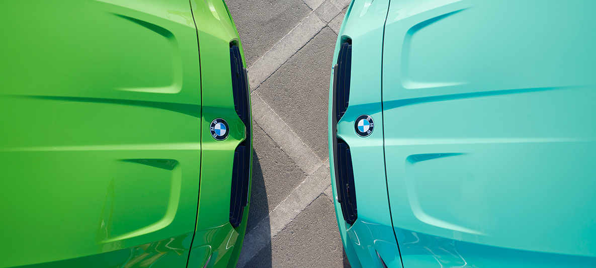 BMW M3 Berlina G80 2021 BMW Individual Verde Mantis y BMW M3 Berlina G80 2021 BMW Individual Mintgrün, frontal, frontal en corte, vista aérea BMW M3 Berlina G80 2021 BMW Individual Verde Mantis y BMW M3 Berlina G80 2021 BMW Individual Mintgrün, frontal, frontal en corte, primer plano, vista aérea