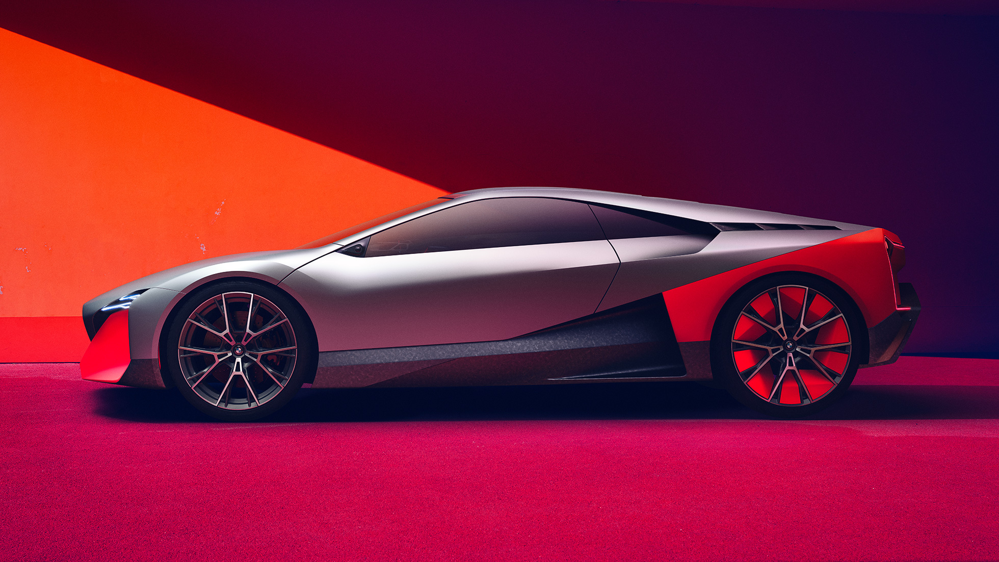 BMW Vision M NEXT, vista lateral BMW Vision M NEXT, vista lateral, parado