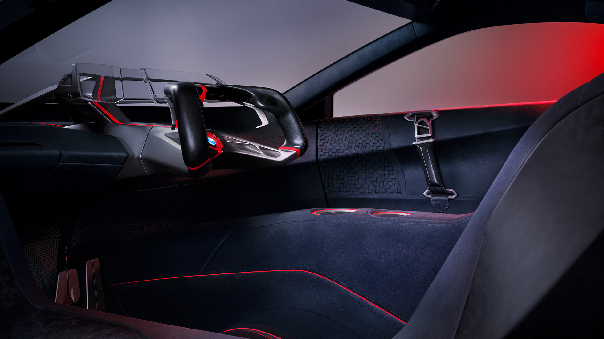 BMW Vision M NEXT, interior BMW Vision M NEXT, interior, diseño, asientos