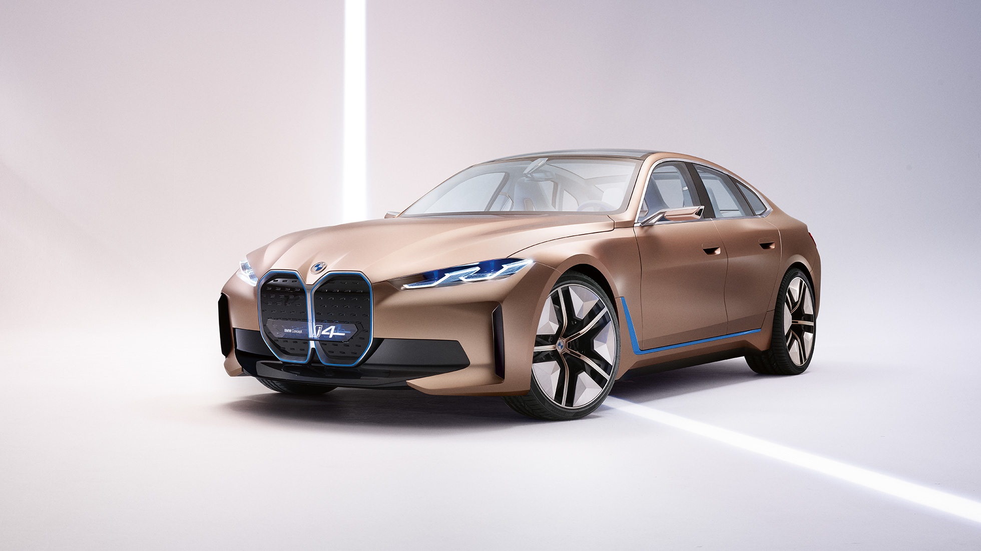 Interior del BMW Concept i4 2020 Interior del BMW Concept i4 2020