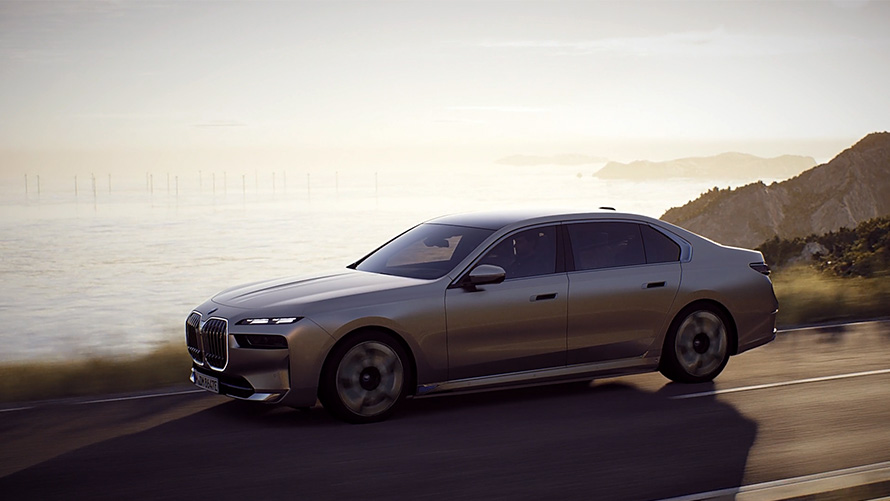 Driving Dynamics in the new BMW i7. Driving Dynamics in the new BMW i7.