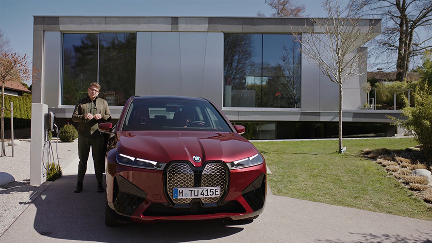Vehículos eléctricos BMW, BMW iX, carga en casa, vídeo del BMW Wallbox Smart Partner Wallbox Vehículos eléctricos BMW, BMW iX, carga en casa, vídeo del BMW Wallbox Smart Partner Wallbox