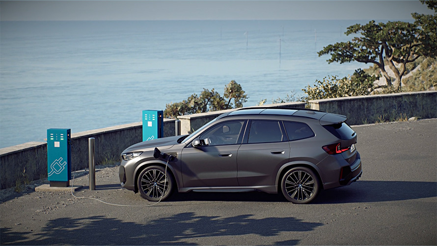 BMW Híbrido Enchufable BMW X1 xDrive30e, punto de carga, vídeo BMW Híbrido Enchufable BMW X1 xDrive30e U11 punto de carga, vídeo
