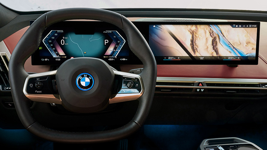 BMW Cockpit y BMW Curved Display en diseño personal de My Mode BMW Cockpit y BMW Curved Display en diseño personal de My Mode