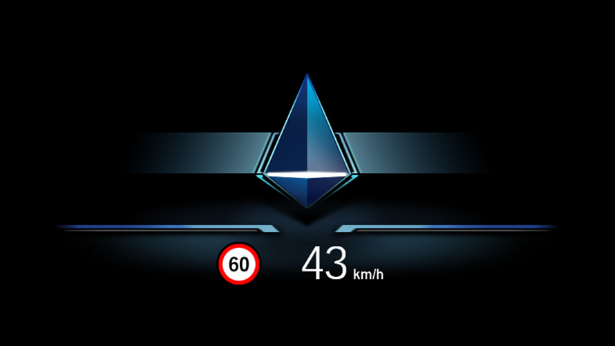 Efficiency Coach Efficiency Coach también en el BMW Head-Up Display.