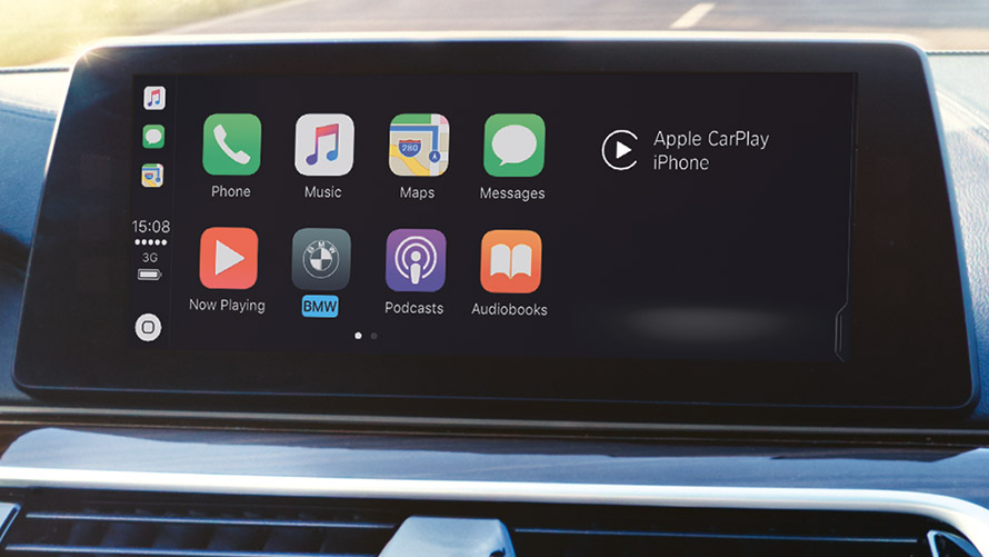 Apple CarPlay® Apple CarPlay® en la pantalla del BMW