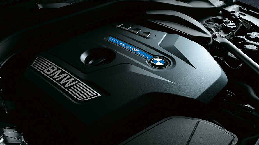 BMW TwinPower Turbo, híbrido enchufable, cubierta del motor BMW TwinPower Turbo, híbrido enchufable, cubierta del motor