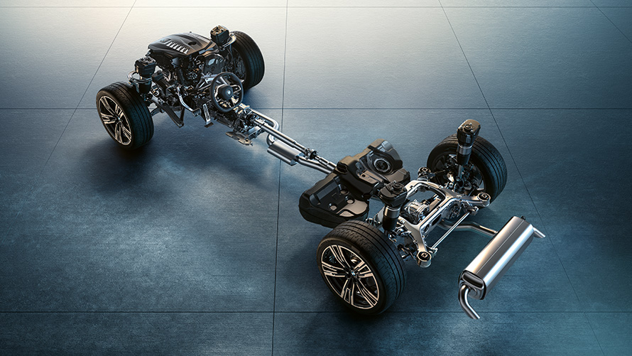 BMW PHEV xDrive, bastidor BMW PHEV xDrive, bastidor