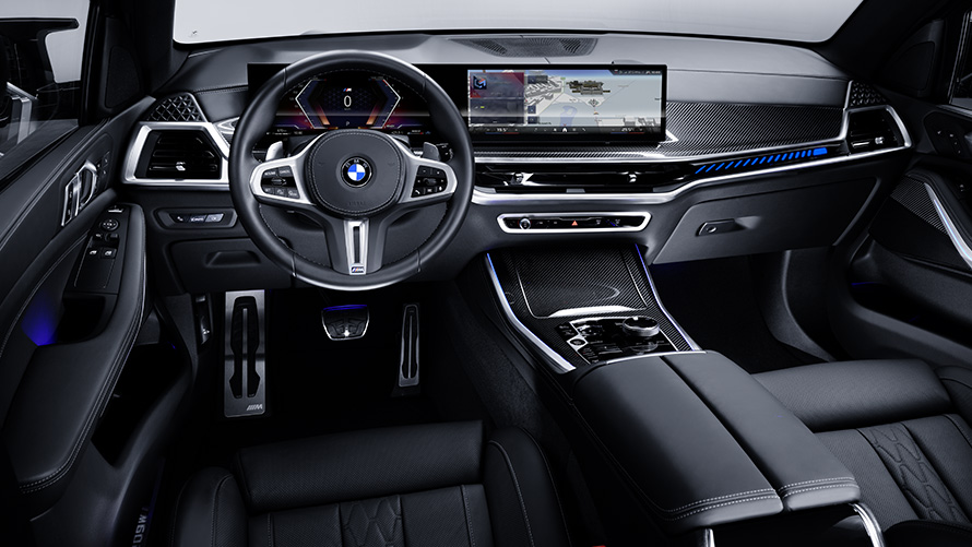 Vehículos blindados BMW Intelligent Personal Assistant Vehículos blindados BMW Intelligent Personal Assistant, puesto de conducción