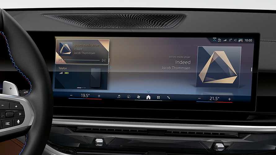 Vehículos blindados BMW Intelligent Personal Assistant, display de control Vehículos blindados BMW Intelligent Personal Assistant, display de control