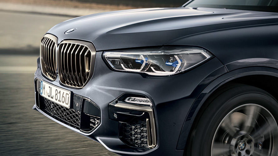 Vehículos blindados BMW Características Parrilla doble Vehículos blindados BMW Características BMW Detalles Parrilla doble