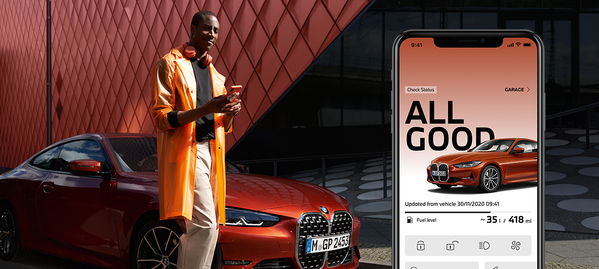 BMW Apps Aplicación My BMW BMW Apps Aplicación My BMW en smartphones