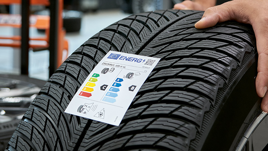 Neumáticos BMW, perfil de neumáticos con etiqueta Neumáticos BMW, perfil de neumáticos con etiqueta