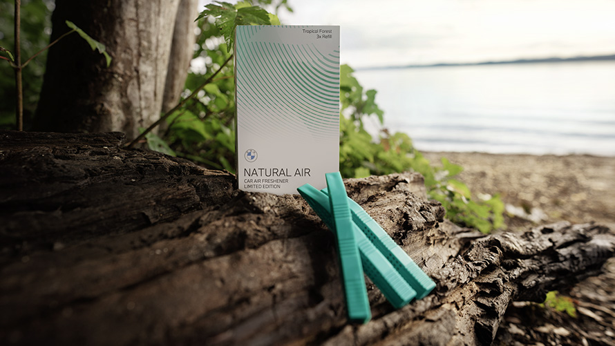 Edición Limitada Relleno Natural Air "Tropical Forest", Accesorios Originales BMW para primavera y verano Edición Limitada Relleno Natural Air "Tropical Forest", Accesorios Originales BMW para primavera y verano