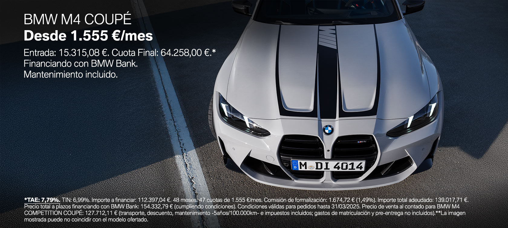 Oferta BMW M4 Competition Coupé Oferta BMW M4 Competition Coupé