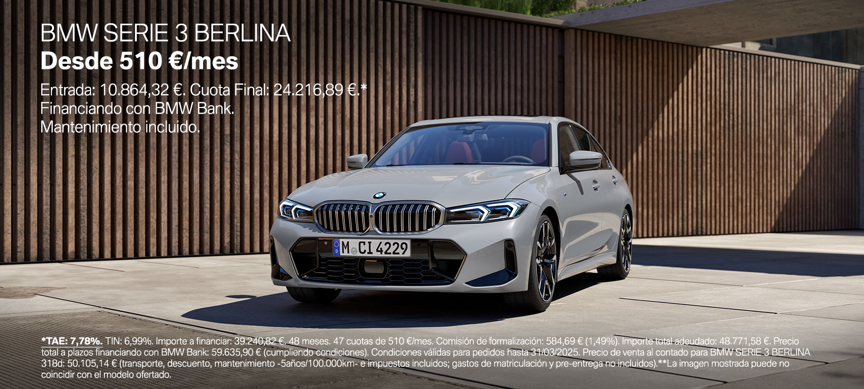 Oferta BMW Serie 3 Berlina Oferta BMW Serie 3 Berlina