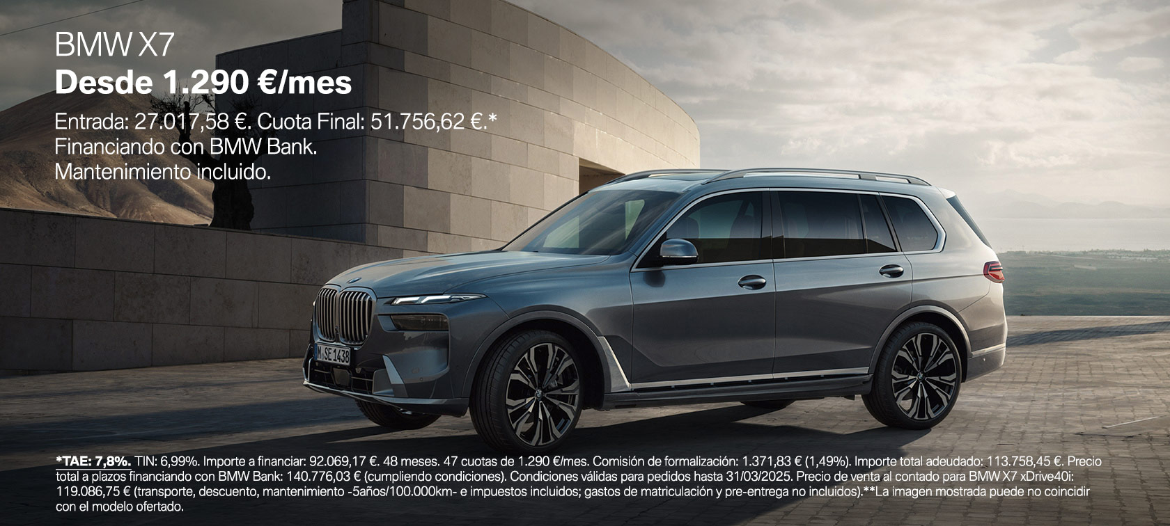 Oferta BMW X7 Oferta BMW X7