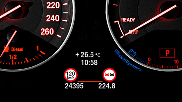 Speed Limit Info con indicación de prohibición de adelantar speed-limit-info