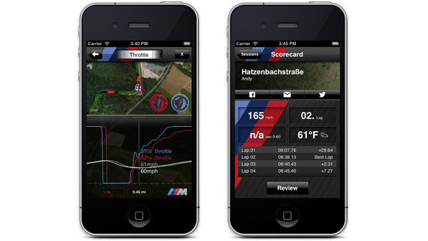 Aplicación BMW M Laptimer bmw-m-laptimer