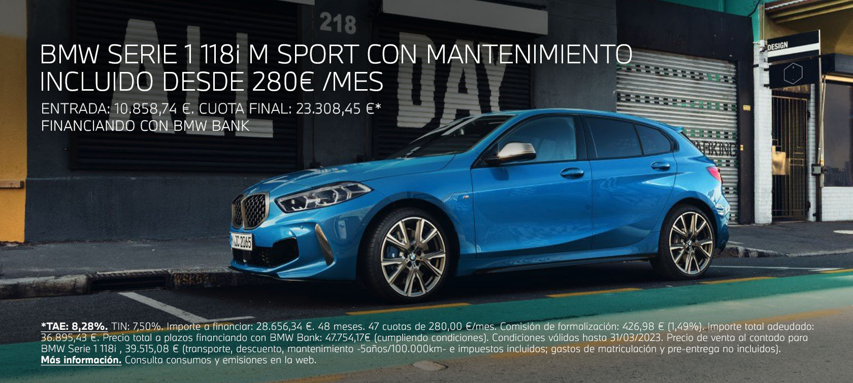 BMW SERIE 1 CON CONDICIONES ESPECIALES