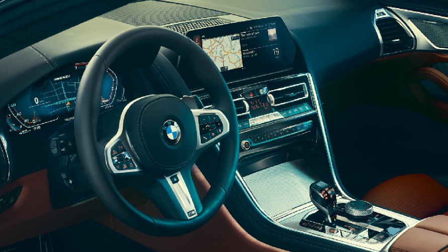 Cuadro de instrumentos personalizable del BMW Serie 8 Cuadro de instrumentos personalizable del BMW Serie 8