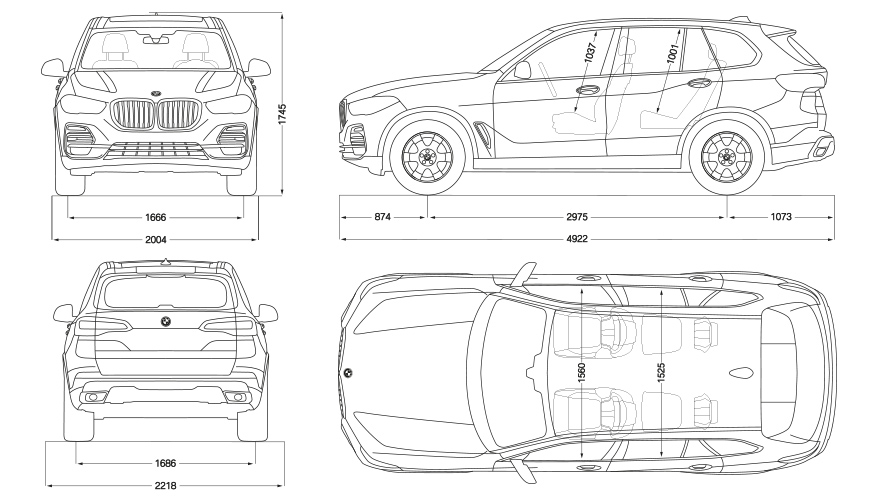 Ficha técnica del BMW X5 BMW España