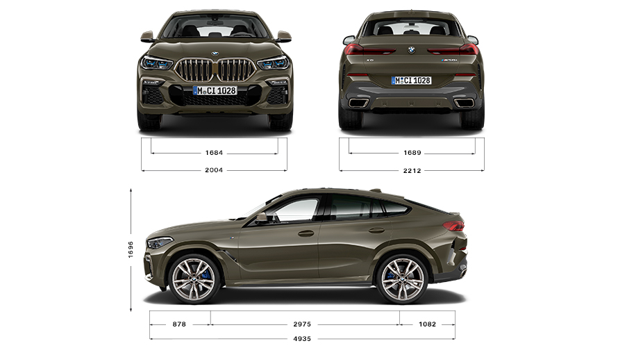 Ficha técnica del nuevo BMW X6 M BMW España