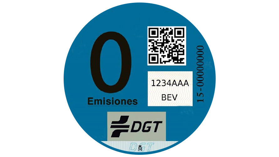 Etiqueta 0 emisiones Etiqueta 0 emisiones