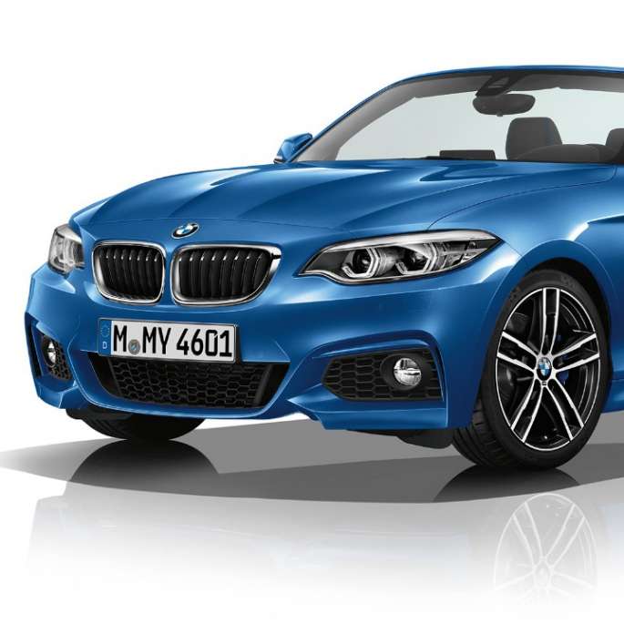 BMW Serie 2 Cabrio, Acabado M Sport, imagen de tres cuartos del frontal BMW Serie 2 Cabrio, Acabado M Sport, imagen de tres cuartos del frontal
